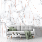 Papel De Parede Zara Mármore Cobre Tamanho:2,30x0,60