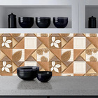 Papel Parede 3d Geométrico Amadeirado