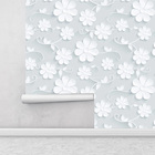 Papel Parede 3d Margaridas Autocolante