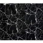 Papel Parede Adesivo Cozinha Alta Temperatura Marmore Preto