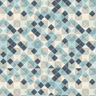 Papel Parede Adesivo Cozinha Pastilha Azul Bege Lavável