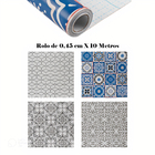 Papel Parede Adesivo Sala Quarto Rolo 45x10m Cinza Desenhos