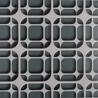 Papel Parede Adesivo Sala Quarto Rolo 45x10m Cinza Escuro Geo