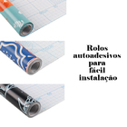 Papel Parede Adesivo Sala Quarto Rolo 45x10m Multicolorido Co