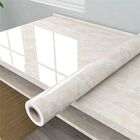 Papel Parede Autoadesivo Marmorizado Resistente 3mx60cm Bege