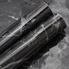 Papel Parede Autoadesivo Marmorizado Resistente 3mx60cm Preto
