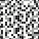 Papel Parede Decor Cozinha Pastilha Preto Cinza Lavável 1,5m