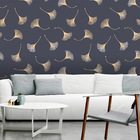 Papel Parede Folhas Modernas