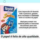 Papel Sulfite Report A4 75g Senninha Rosa 100 Folhas