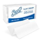 Papel Toalha Interfolhado Scott Smart Folha Simples 250 Folha