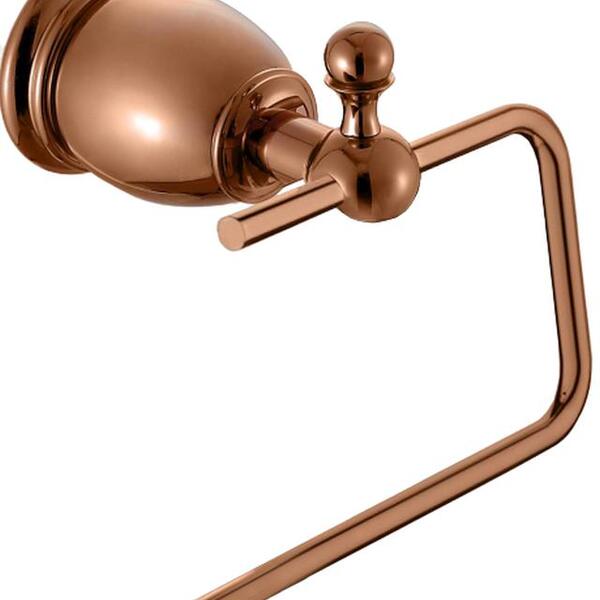 Papeleira - Acabamento Rose Gold - Linha Classic - Rubinettos