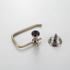 Papeleira Antigo Bronze Suporte Papel Higienico Vintage