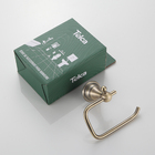 Papeleira Antigo Bronze Suporte Papel Higienico Vintage