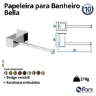 Papeleira Bella Ouro Velho Fani