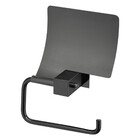 Papeleira Com Cobertura Bella Grafite Liso Fani