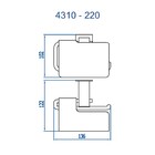Papeleira Com Cobertura Bella Grafite Liso Fani