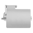 Papeleira Com Cobertura Lunna Cromado Fani