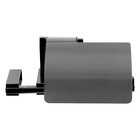 Papeleira Com Cobertura Quartzo Grafite Liso Fani