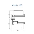 Papeleira Com Cobertura Versata Preto Brilhante Fani