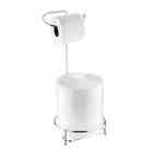 Papeleira Com Lixeira Mônaco Dourado Schmitt