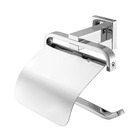 Papeleira com Tampa Prata Meber