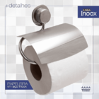 Papeleira De Aço Inox Linha Inoox Steel Design