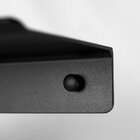 Papeleira De Banheiro Com Apoio Para Celular (Stella Preto)