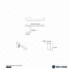 Papeleira De Banheiro Inox (picasso Escovado)