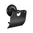 Papeleira De Banheiro Retrô (goya Preto)