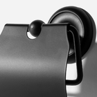 Papeleira De Banheiro Retrô (goya Preto)