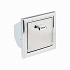 Papeleira De Embutir Alumínio 17x18x11 Cm Astra Lb2