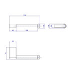 Papeleira Deca You Inox 2020.inx104