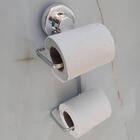 Papeleira Dupla Com Ventosa Porta Papel Higiênico Schmitt Cro