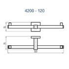 Papeleira Dupla Versata Gold Fani