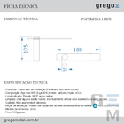 Papeleira Em Aço Inox Escovado Alto Padrão 112dx Decaluxo