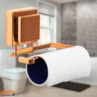 Papeleira Fixação Ventosa Banheiro Lavabo Rosé Gold Premier