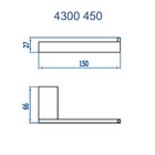 Papeleira Horus Ouro Velho Fani