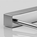 Papeleira Kit 4 Peças Troia Metal Prata Polido 1020TR4.PRPL