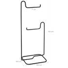 Papeleira Lyon 23x18x50cm Preto Schmitt