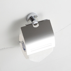Papeleira P/ Banheiro Porta Papel Higiênico C/ Tampa Cromado