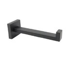 Papeleira Papel Higiênico Frontal Preta Eterna Italy L. Inox