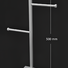 Papeleira Papel Higienico Prinicpia Base Redonda Aluminio Pol