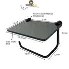 Papeleira Para Banheiro De Vidro Fume