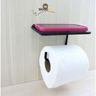 Papeleira Para Banheiro De Vidro Fume