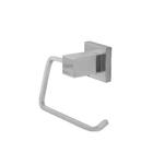 Papeleira Para Banheiro Luxo Quadrada Polida