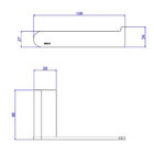 Papeleira Parede Deca Versa Black Matte 2020.bl31.mt