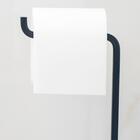 Papeleira Porta Papel Chão Banheiro Lovell Base Madeira Perob