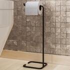 Papeleira Porta Papel De Chão Lovell Banheiro Lavabo Dhom