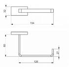Papeleira - Preto Fosco - Color Dom