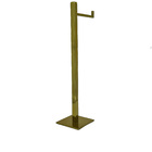 Papeleira Quadrada De Chão Gold Inox 304